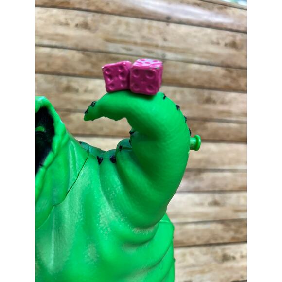 Oogie Boogie NBC Disney Parks 2018 Popcorn Bucket w Lanyard Dark Green MNSSHP - Picture 4 of 11